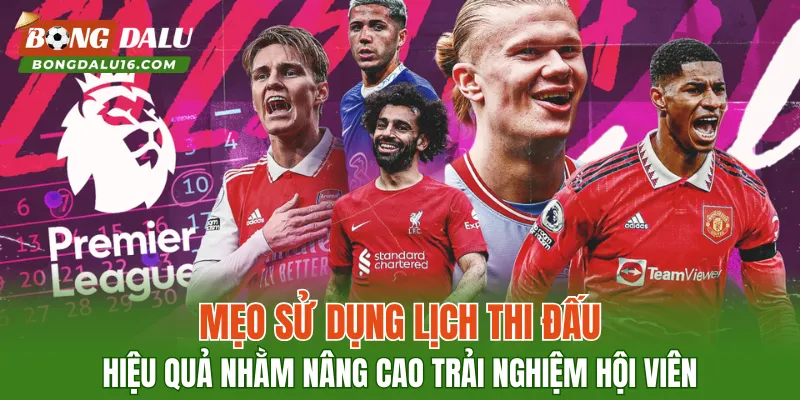 Mẹo sử dụng lịch thi đấu hiệu quả nhằm nâng cao trải nghiệm hội viên