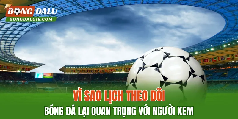 Vì sao lịch theo dõi bóng đá lại quan trọng với người xem?