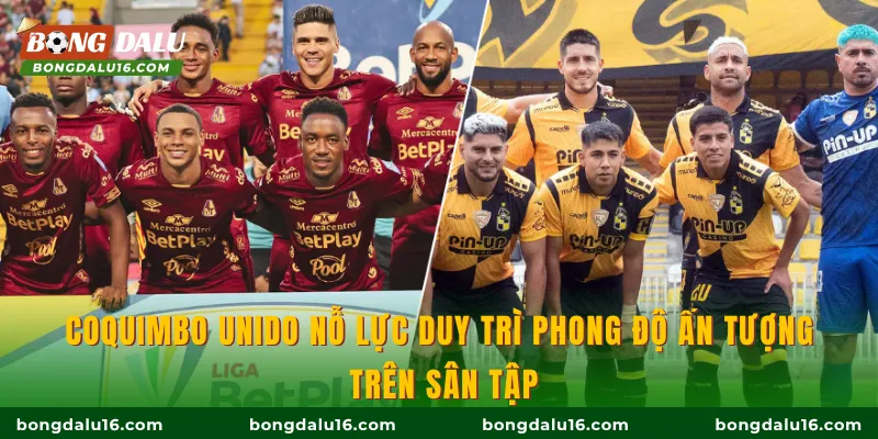 Coquimbo Unido nỗ lực duy trì phong độ ấn tượng trên sân tập