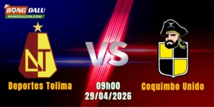 Nhận Định Deportes Tolima Vs Coquimbo Unido, 09h00 Ngày 29/4: Khó Phân Thắng Bại