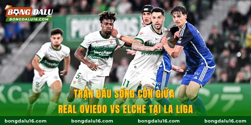 Trận đấu sống còn giữa Real Oviedo vs Elche tại La Liga