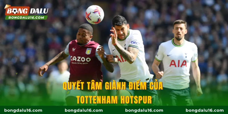 Quyết tâm giành điểm của Tottenham Hotspur