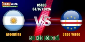 Soi kèo Argentina vs Cape Verde, 05h00 ngày 4/7: Sức mạnh hủy diệt