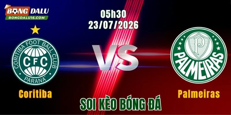 Soi kèo Coritiba vs Palmeiras, 05h30 ngày 23/7: Uy quyền ngôi đầu