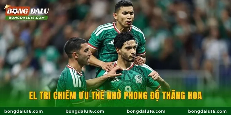 El Tri chiếm ưu thế nhờ phong độ thăng hoa