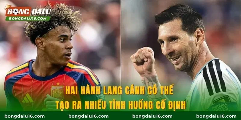 Hai hành lang cánh có thể tạo ra nhiều tình huống cố định