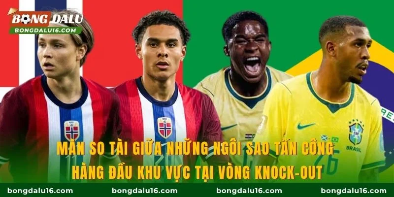 Màn so tài giữa những ngôi sao tấn công hàng đầu khu vực tại vòng knock-out