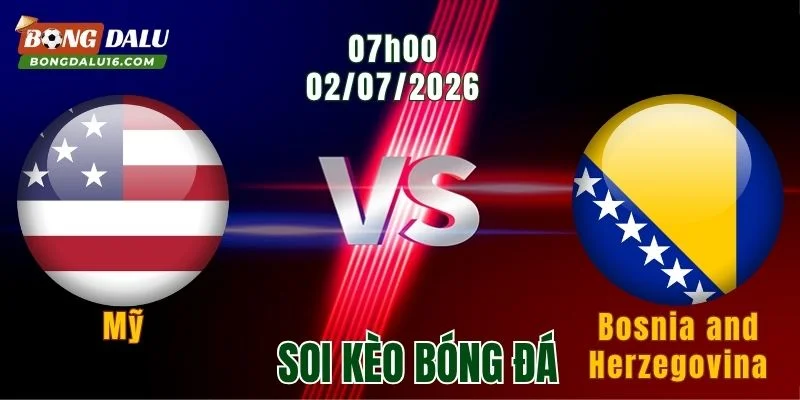 Soi kèo Mỹ vs Bosnia and Herzegovina, 07h00 ngày 2/7: Chủ nhà đặt mục tiêu đi tiếp