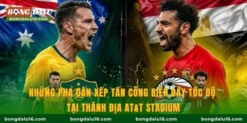 Những pha dàn xếp tấn công biên đầy tốc độ tại thánh địa AT&T Stadium