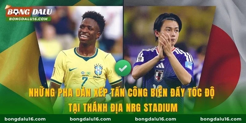 Những pha dàn xếp tấn công biên đầy tốc độ tại thánh địa NRG Stadium