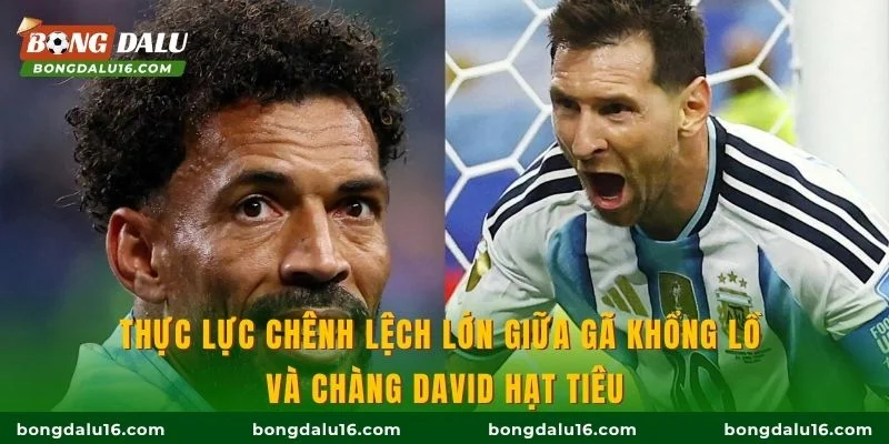 Thực lực chênh lệch lớn giữa gã khổng lồ và chàng David hạt tiêu