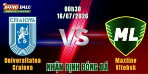 Nhận Định Universitatea Craiova vs Maxline Vitebsk, 00h30 Ngày 16/7: Chốt Vé Đi Tiếp